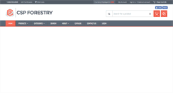 Desktop Screenshot of cspforestry.com